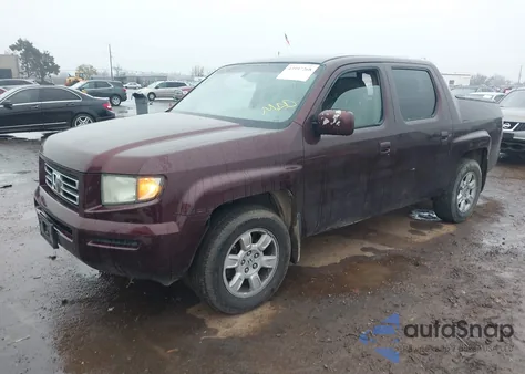 2007 Honda Ridgeline Rtl from USA, damaged, VIN 2HJYK16587H537920